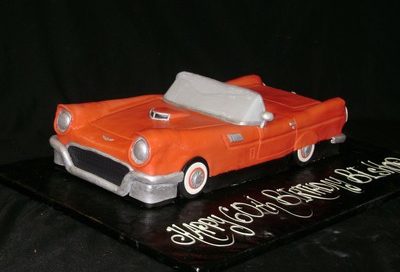 Hank William's Cadillac And Guitar - CakeCentral.com