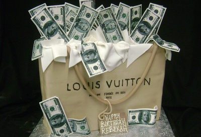 LOUIS VUITTON MONEY CAKE (TIME-LAPSED) 